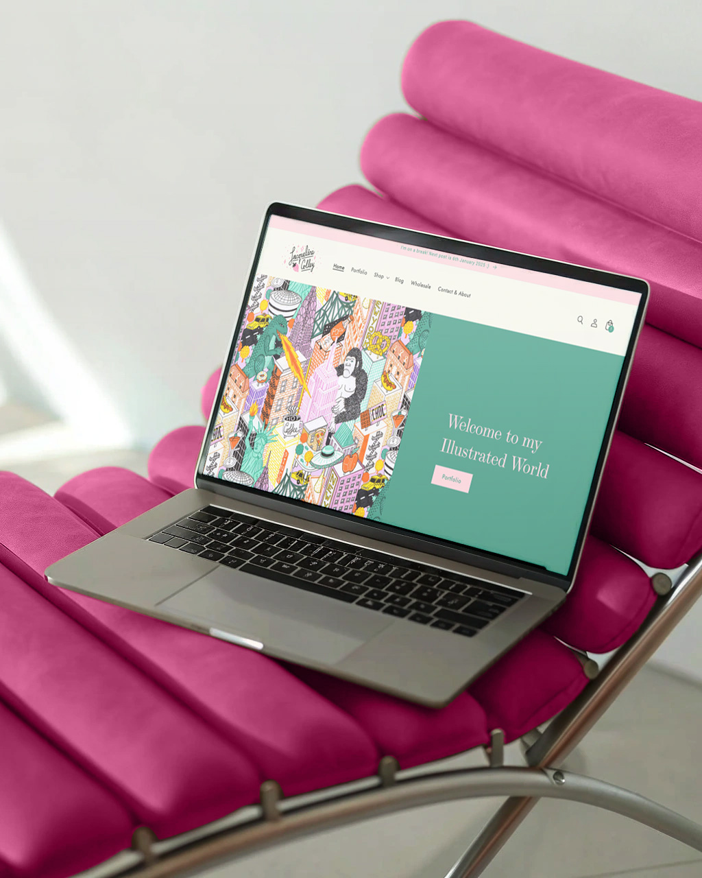 Jaqueline Colley homepage